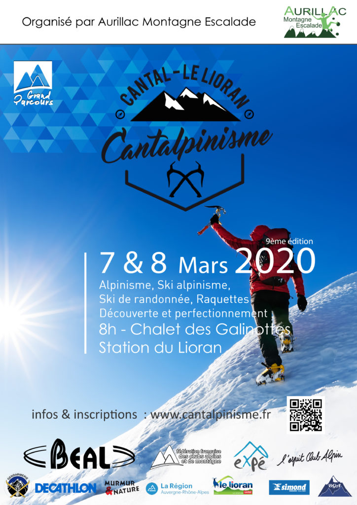 Affiche Cantalpinisme 2020